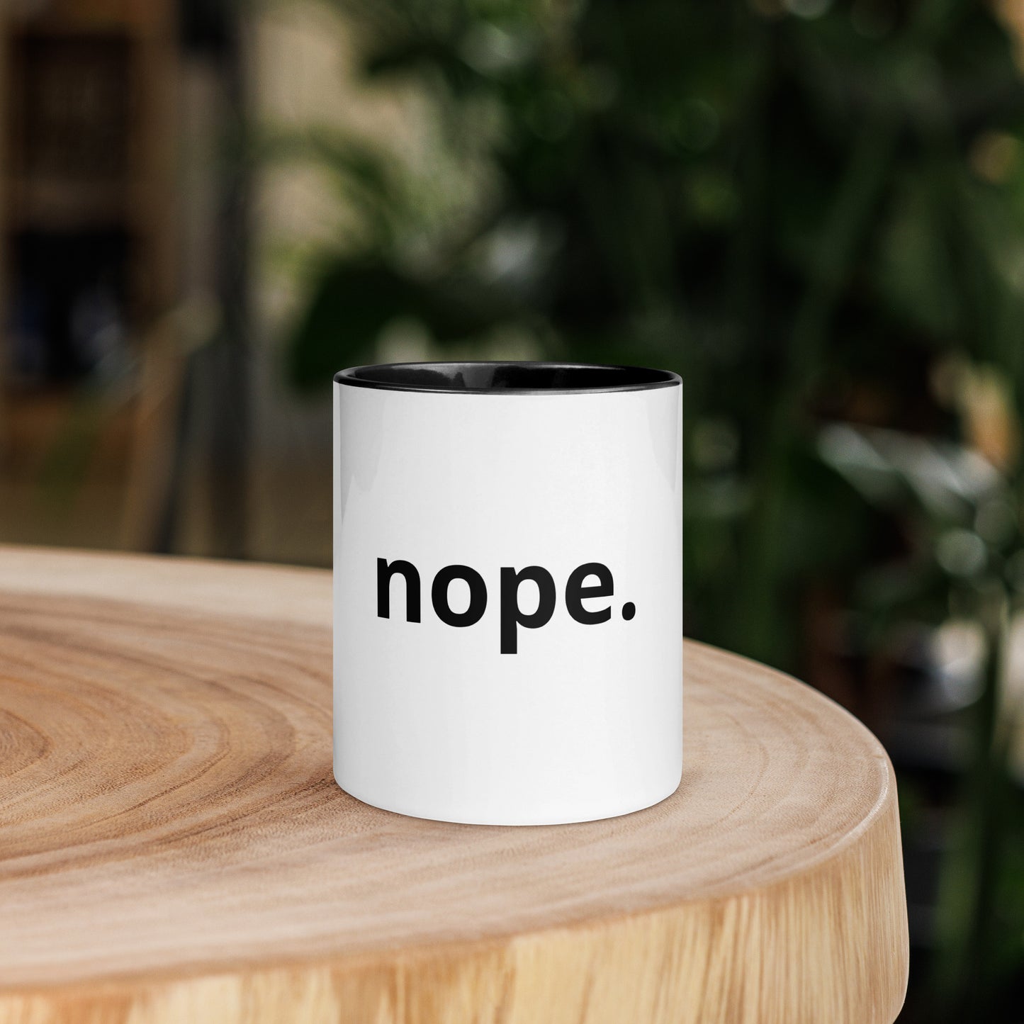 nope, not today mug