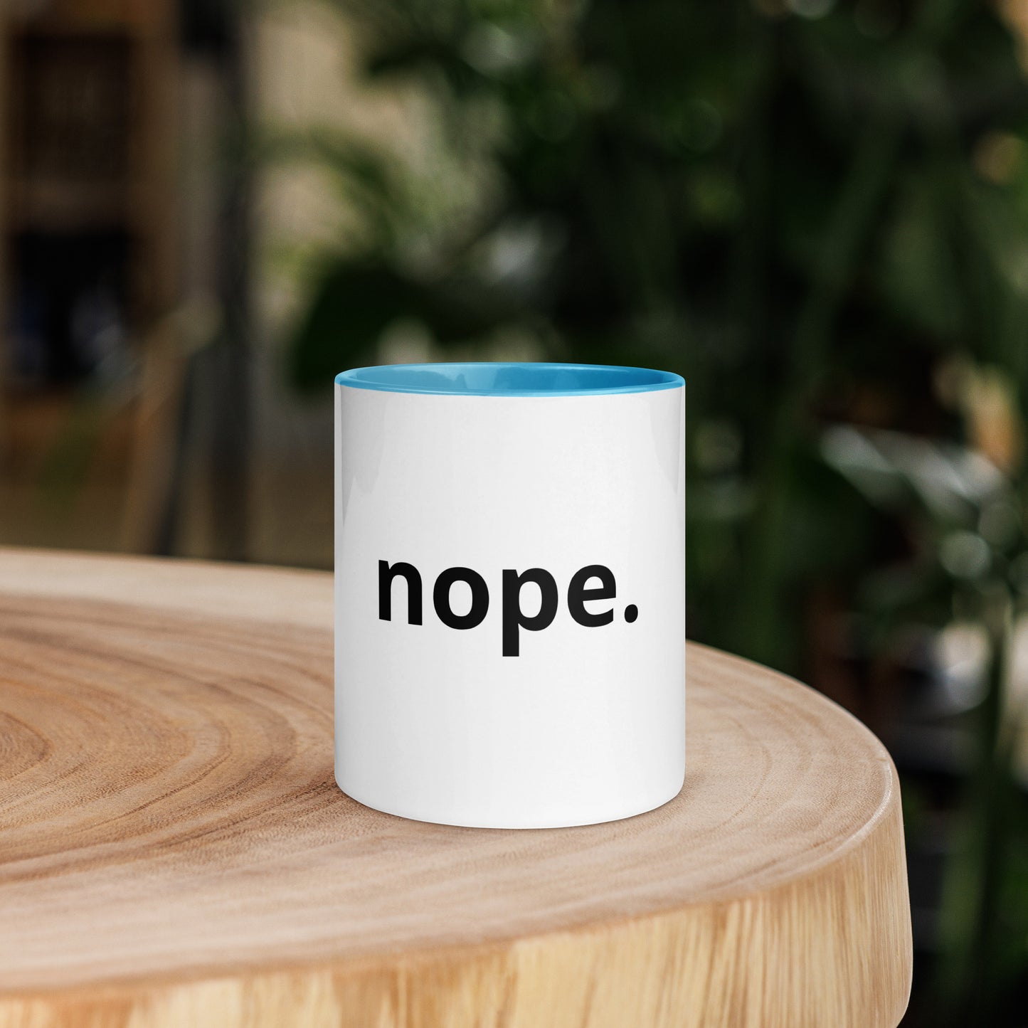 nope, not today mug